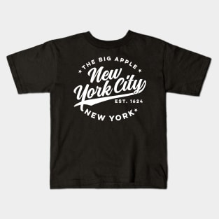 Vintage New York City The Big Apple USA Kids T-Shirt